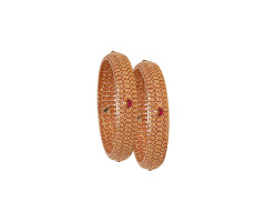 Temple Jewellery Gold Bangle -107A94314
