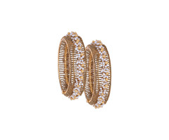 Temple Jewellery Gold Bangle -107A94978
