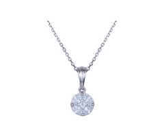 Composite Diamond Pendant -193A2858
