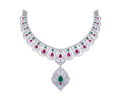 Fancy/clolour Stone Diamond Necklace -IH2340446
