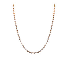 Single Line Solitaire Necklace -IH25040814
