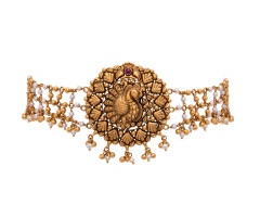 Temple Jewellery Gold Armbelt -IH25051737
