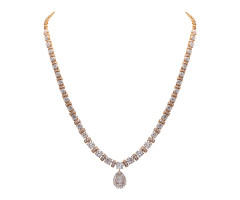 Single Line Solitaire Necklace -IH25060456A01
