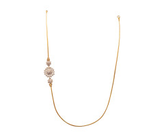 South Indian Traditional Diamond Necklace -IH25070877
