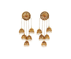 Temple Jewellery Gold Ear Wear -IH25070980
