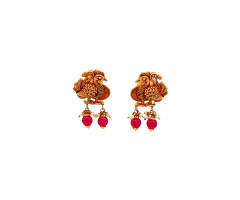 Temple Jewellery Gold Ear Wear -IH25071039
