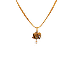 Temple Jewellery Gold Pendant -IH25071042
