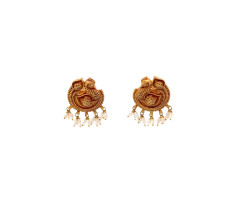 Temple Jewellery Gold Ear Wear -IH25071097
