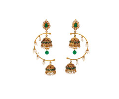 Temple Jewellery Gold Ear Wear -IH25071976
