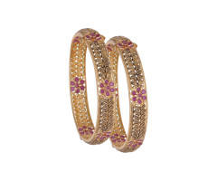 Cz Jewellery
 Gold Bangle -JJ2343248
