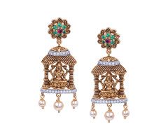 Temple Jewellery Gold Ear Wear -JJ2347105

