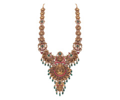 Temple Jewellery Gold Necklace -JJ2347671
