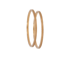 Classic Daily Wear Gold Bangle -JJ2349553
