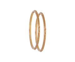 Classic Daily Wear Gold Bangle -JJ2350034
