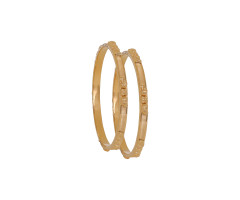 Classic Daily Wear Gold Bangle -JJ2350068
