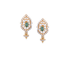 Cz Jewellery Gold Ear Wear -JJ2353112
