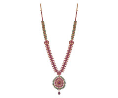 Stone Studded Precious Necklace -JJ2355122
