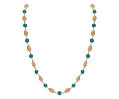 Gold Beads Gold Chain -JJ2357749
