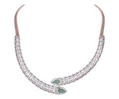 Traditional Indian Diamond Necklace -JJ2358308
