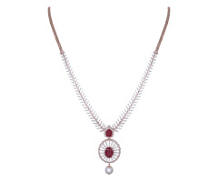 Traditional Indian Diamond Necklace -JJ2358320
