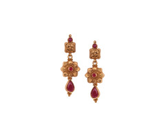 Temple Jewellery Gold Ear Wear -JJ2360754
