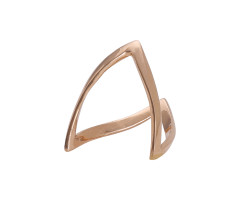 Contemporary Gold Finger Ring -JJ2363815
