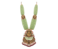 Classic Traditional Gold Necklace -JJ2366982
