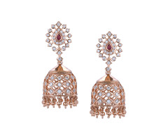 South Indian Traditional Diamond Ear Wear -JJ2380832
