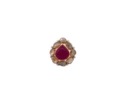 Regal Jadau Finger Ring -JJ24040537
