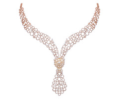 Western Diamond Necklace -JJ24091034

