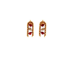 Temple Jewellery Gold Ear Wear -JJ25014423
