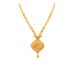 Traditional Indian Jewellery Gold Necklace -JJ25014458
