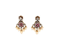 Navaratna Jadau Ear Wear -JJ25014726
