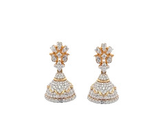 Traditional Indian Diamond Ear Wear -JJ25034533
