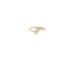 Daily Wear Solitaire Finger Ring -JJ25034681A01

