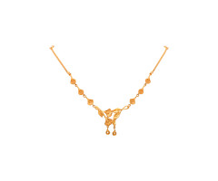 Contemporary Gold Necklace -JJ25041511
