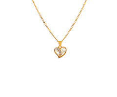 Contemporary Gold Pendant -JJ25042564

