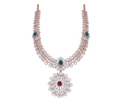 Traditional Indian Diamond Necklace -OR2340348
