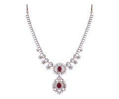 Traditional Indian Diamond Necklace -OR2340366
