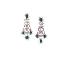 Traditional Indian Diamond Ear Wear -OR2340395
