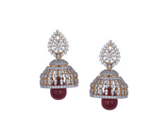 Traditional Indian Diamond Ear Wear -OR2350020
