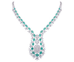 Western Diamond Necklace -OR24050829
