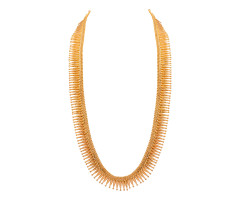 Traditional South Indian Jewellery Gold Necklace -OR24112622
