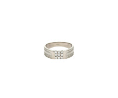 Western Platinum Finger Ring -OR25040117R1
