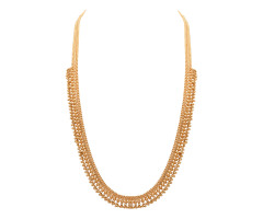 Traditional South Indian Jewellery Gold Necklace -OR25051664
