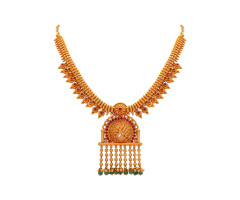 Temple Jewellery Gold Necklace -OR25060773

