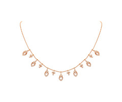 South Indian Traditional Diamond Necklace -OR25070789
