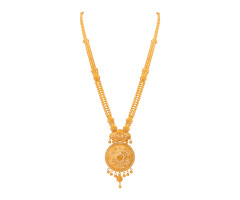 Traditional Indian Jewellery Gold Necklace -OR25081121
