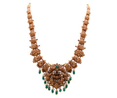 Temple Jewellery Gold Necklace -OR25090612
